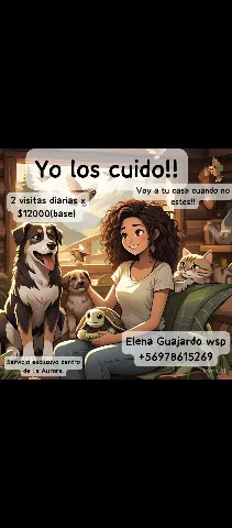 Cuidado de mascotas a domicilio