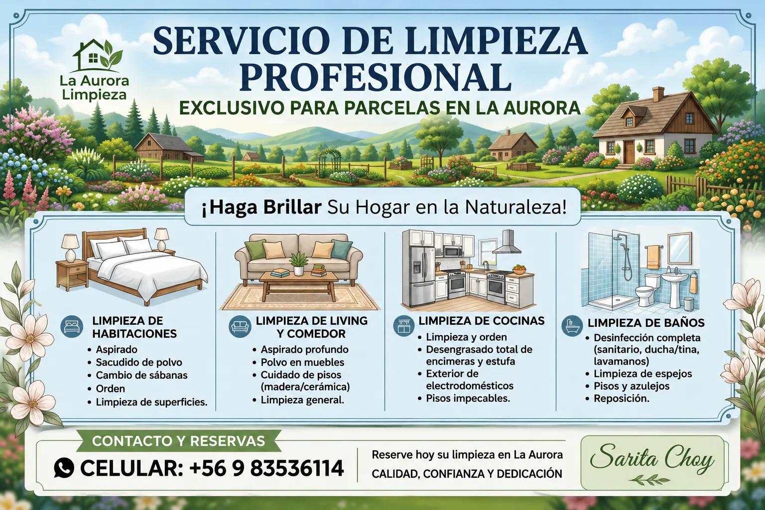 Limpieza de hogar