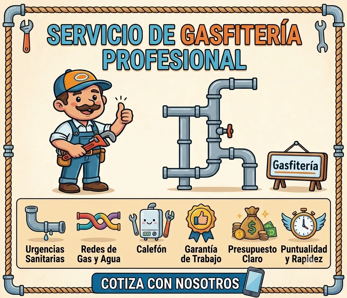 Gasfiter CLAUDIO JIMENEZ FABIAN